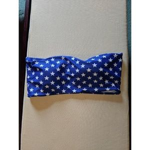 Strapless bikini top